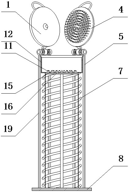 A kind of soil wrapping device for seed cultivation for agricultural planting and its use method