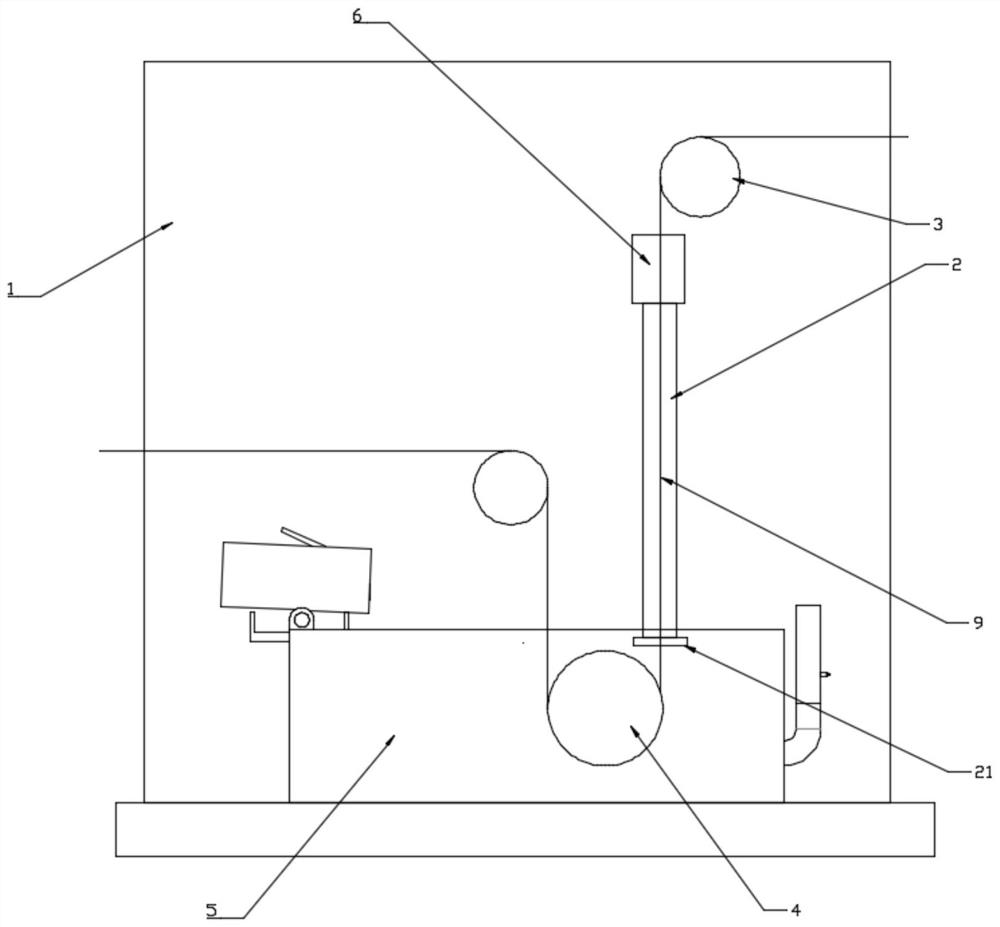 Anti-oxidation device for heterojunction low-temperature welding strip