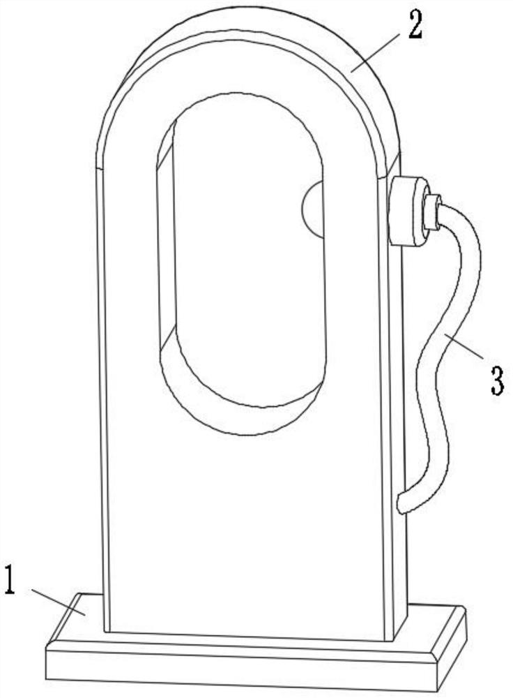 New energy automobile charging device