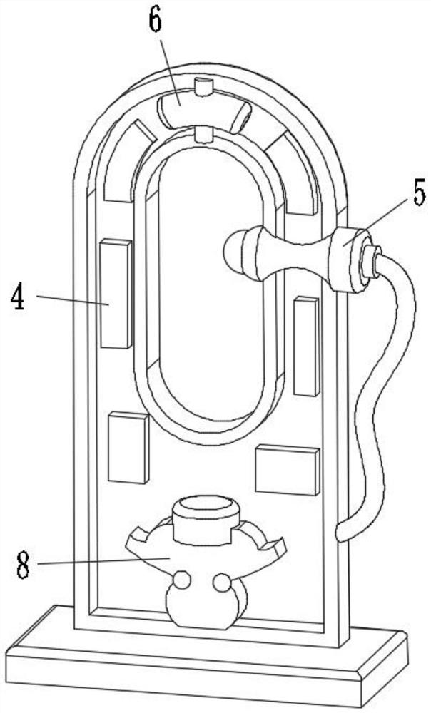 New energy automobile charging device