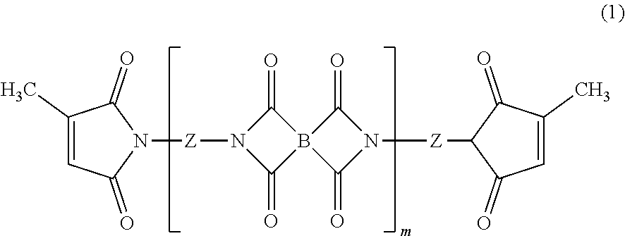 Heat-curable citraconimide resin composition