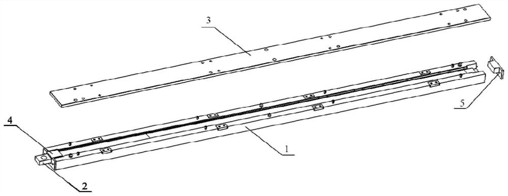 A carbon fiber composite mechanical arm molding method