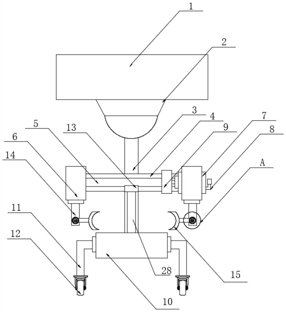 Medical apparatus image acquisition device based on three-dimensional modeling