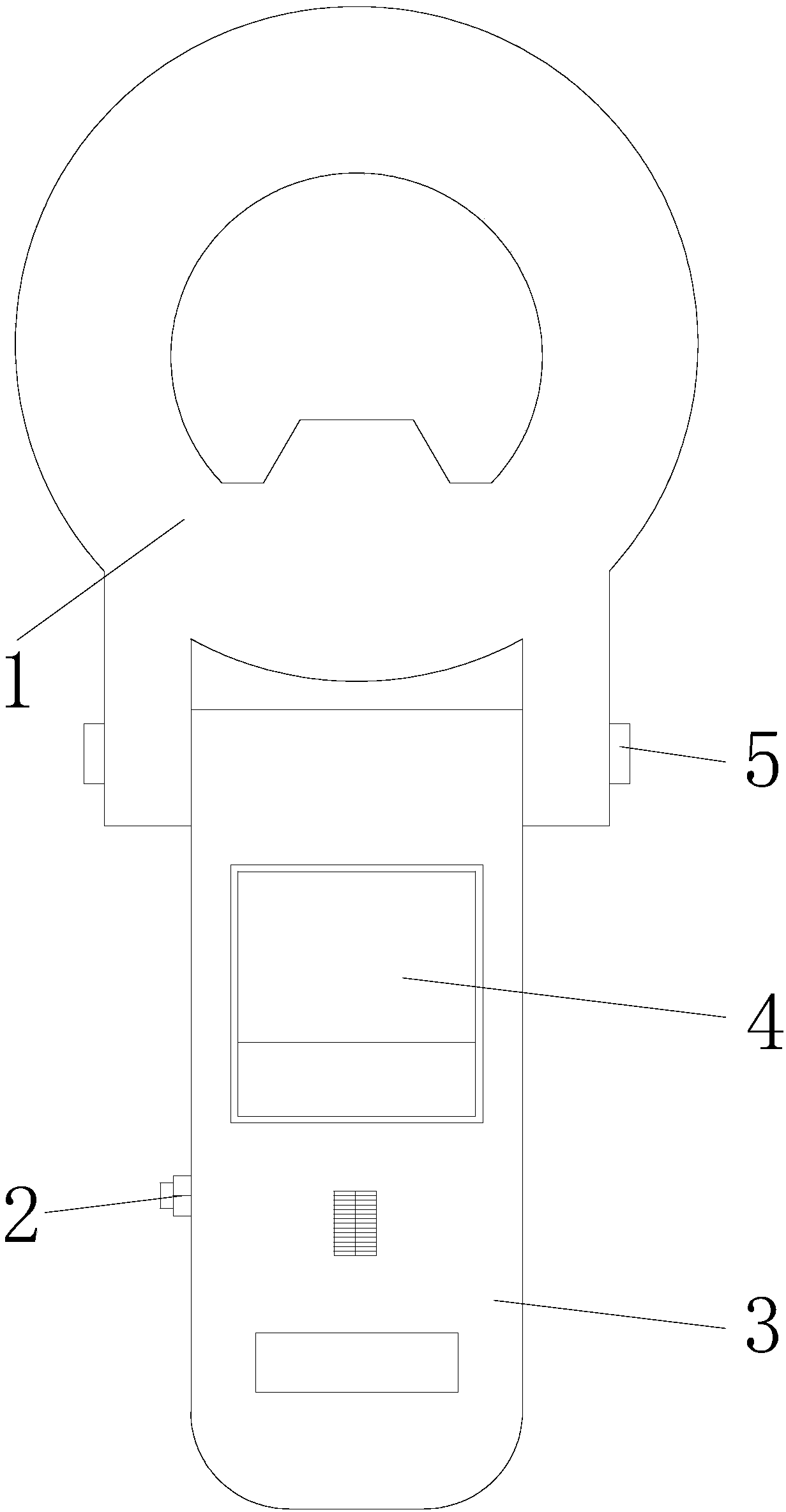 Ear tag device based on position induction identification