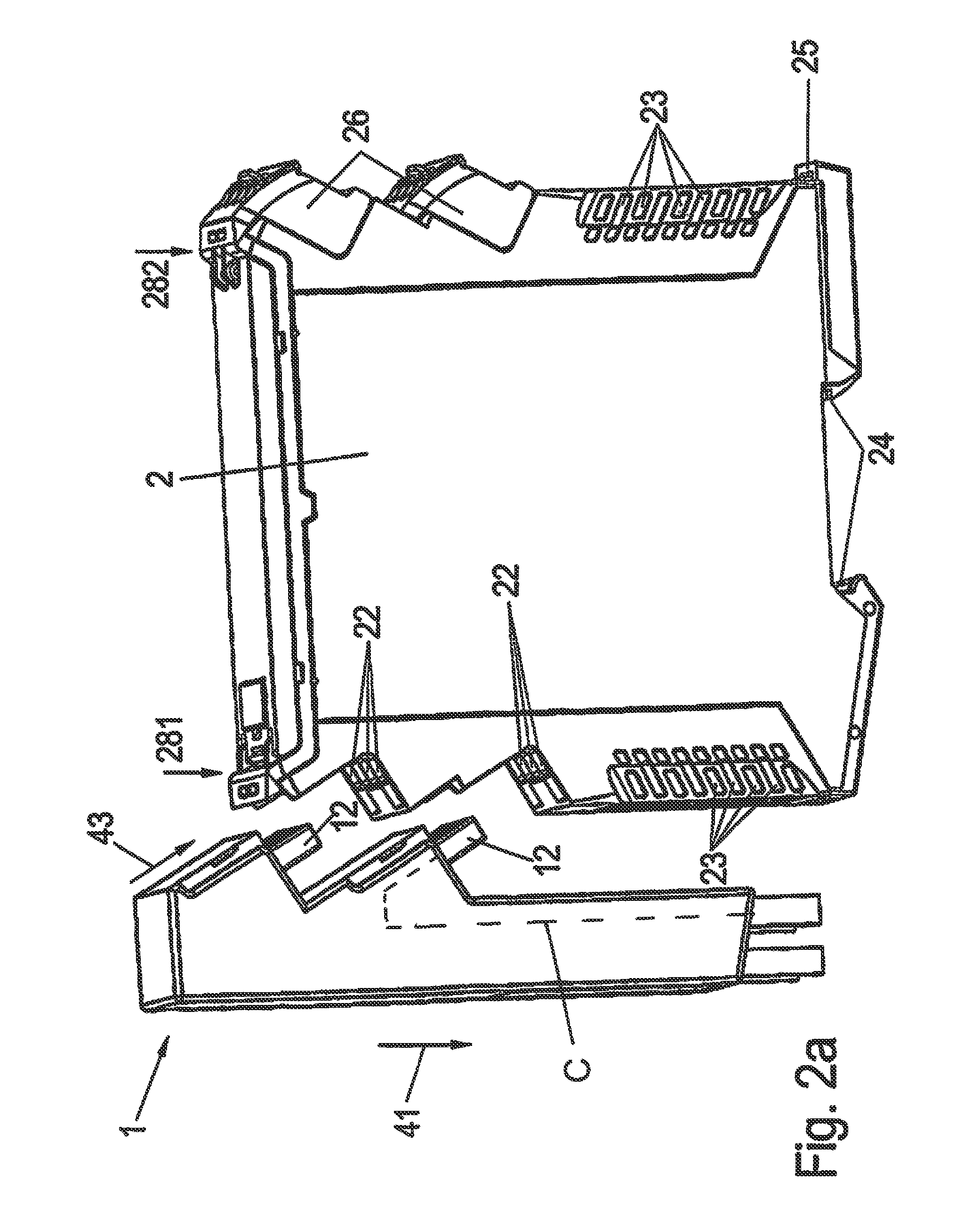 Attachment having a module and an electronics atachment