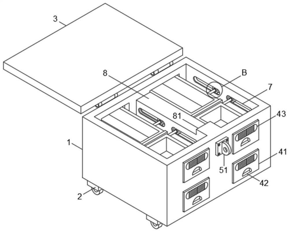 Toy storage box for children law knowledge teaching