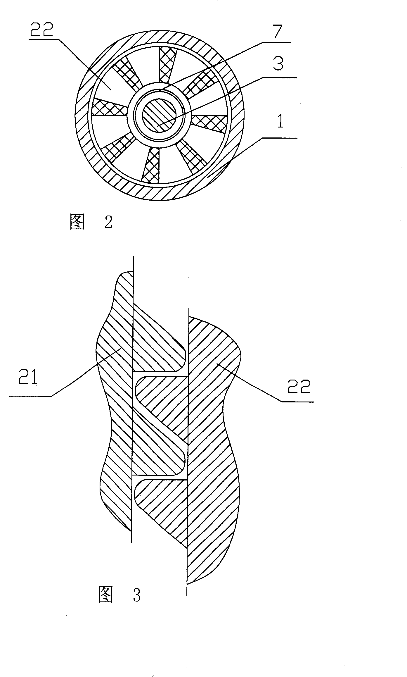 Automatic-clutching reversible ratchet wheel device