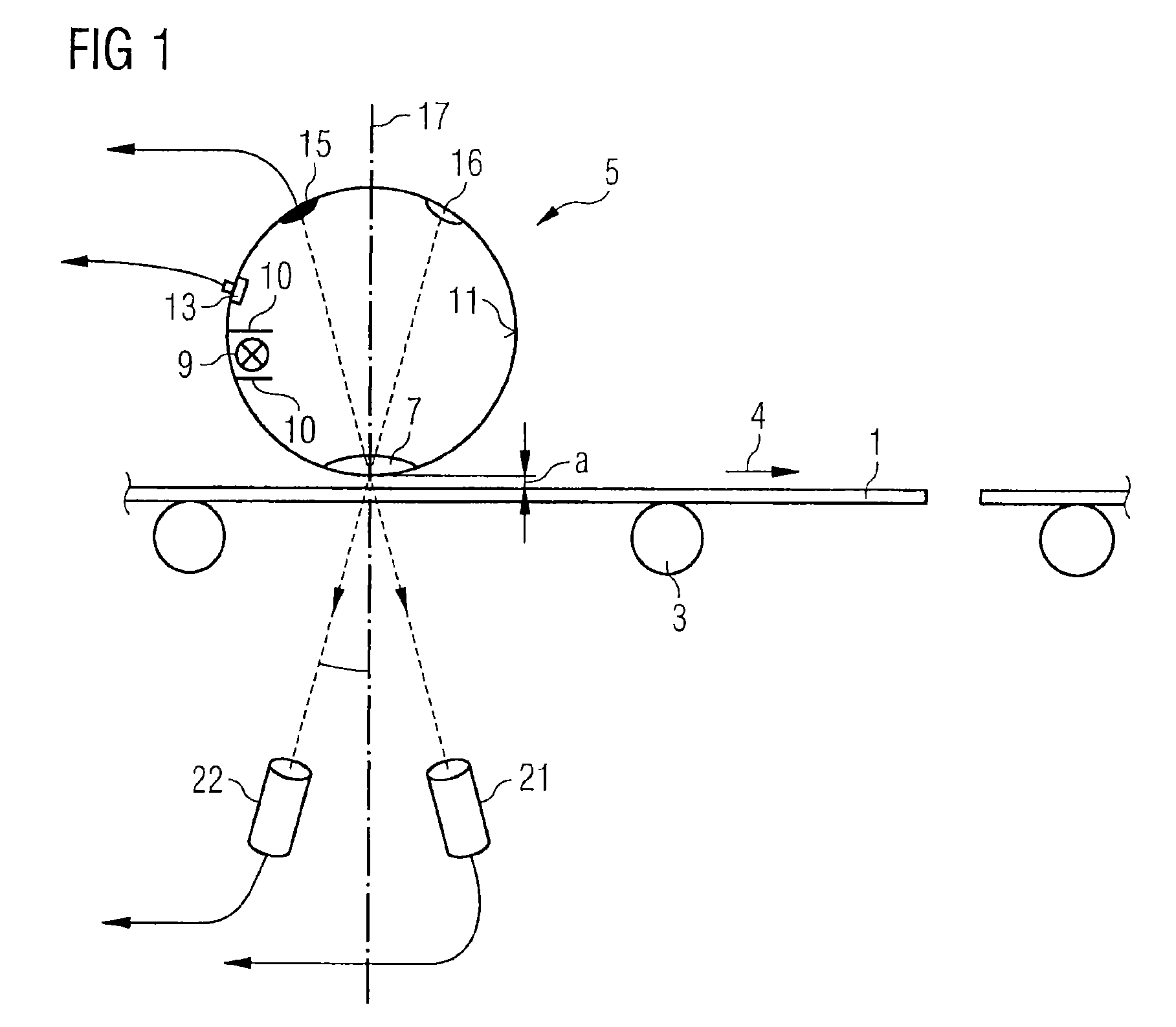 Method and device for measuring optical characteristic variables of transparent, scattering measurement objects