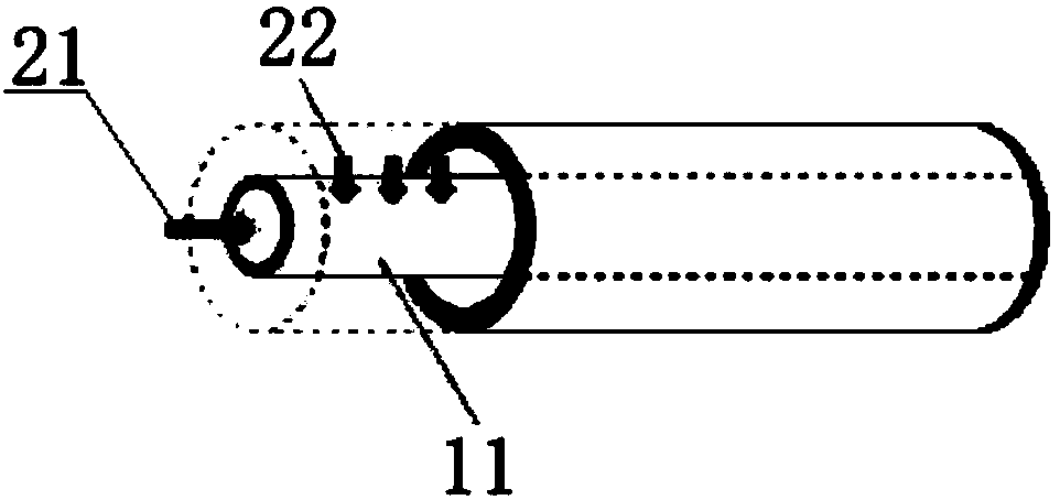 Microporous eddy double-tube reactor and application thereof