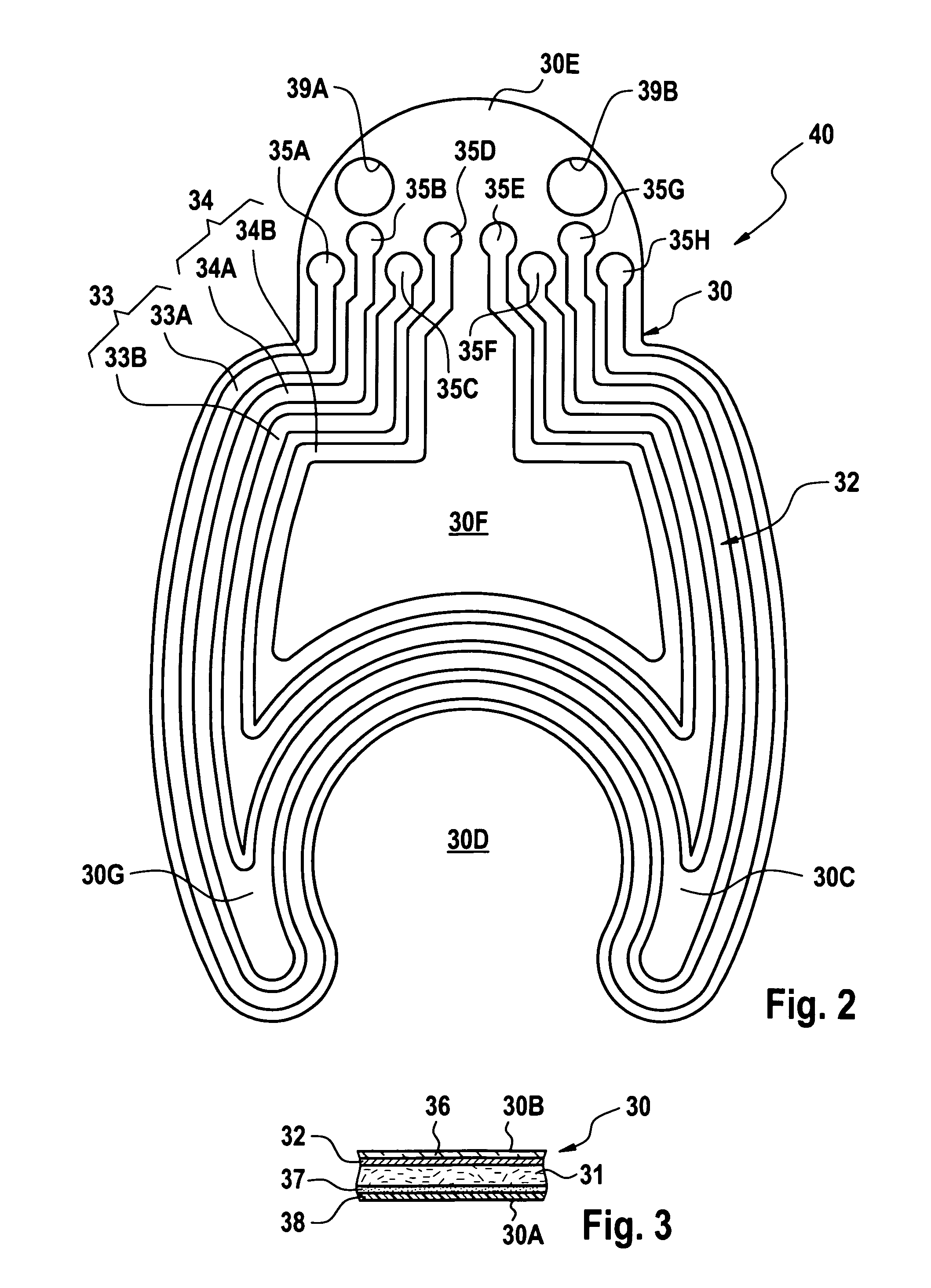 Device for detecting moisture, for use with an arrangement for monitoring an access to a patient