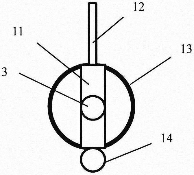 Combined type single-row rotor wing tilting aircraft