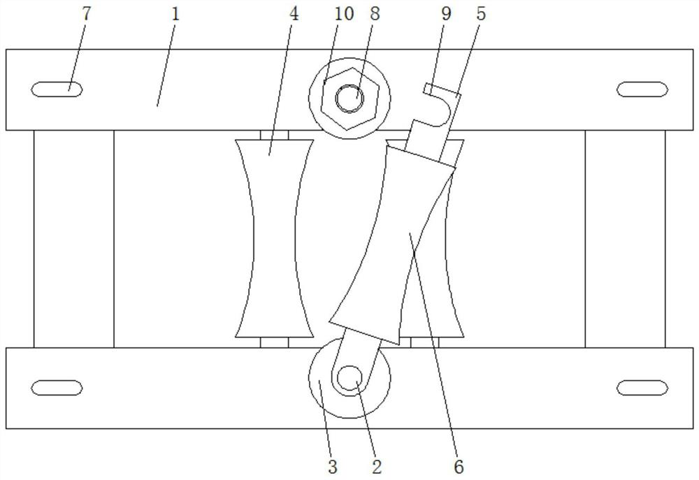 Marine mechanical cable pulling and releasing closed-loop pulley tool and construction method