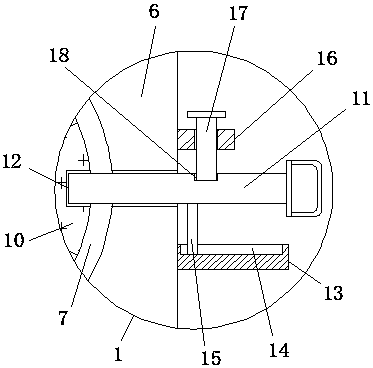 Perforating device for spinneret plate of spinning machine