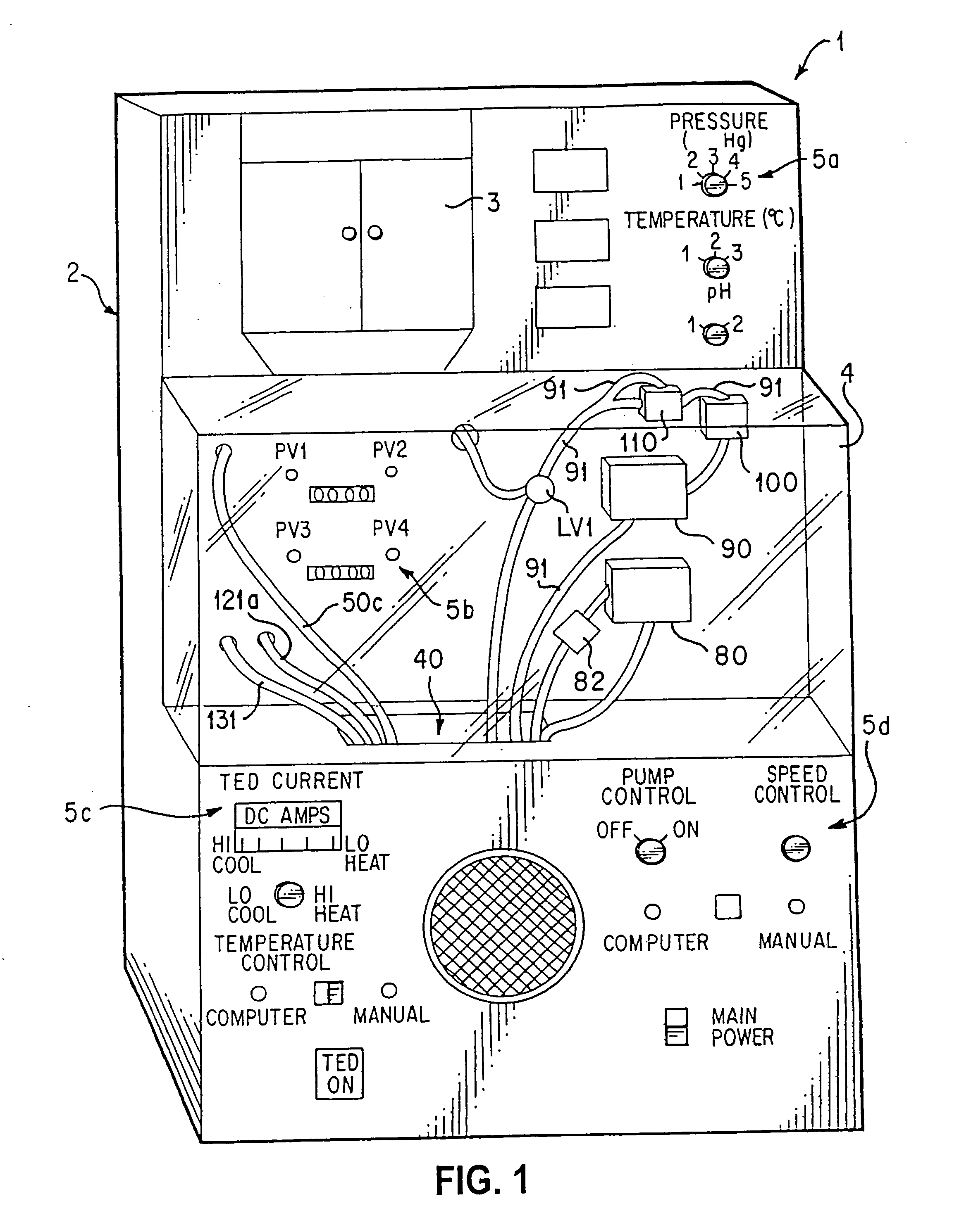 Apparatus and method for perfusing an organ or tissue for isolating cells from the organ or tissue