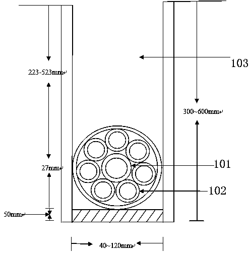 Micro-trenching method for communication transmission
