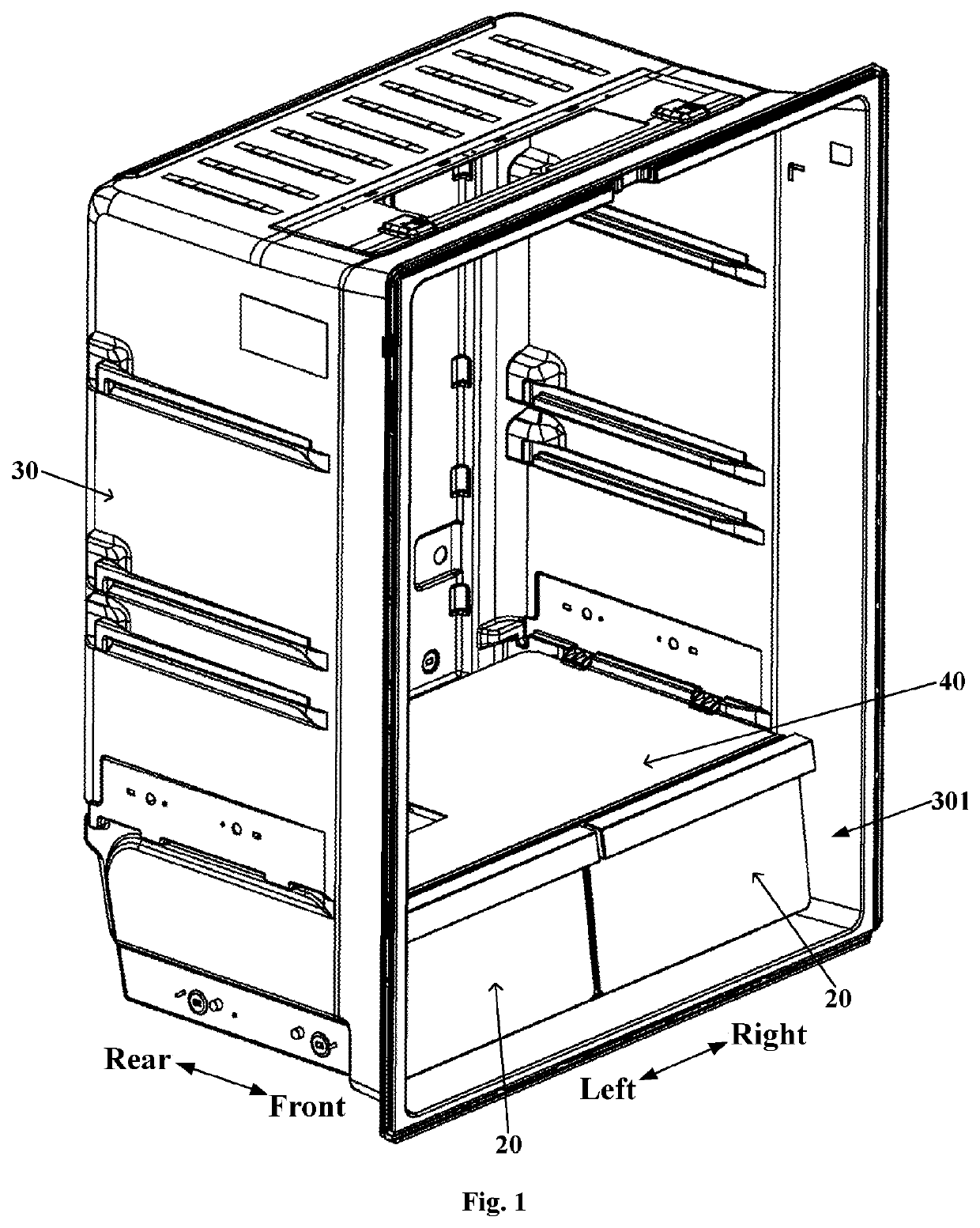 Refrigerator and drawer assembly thereof