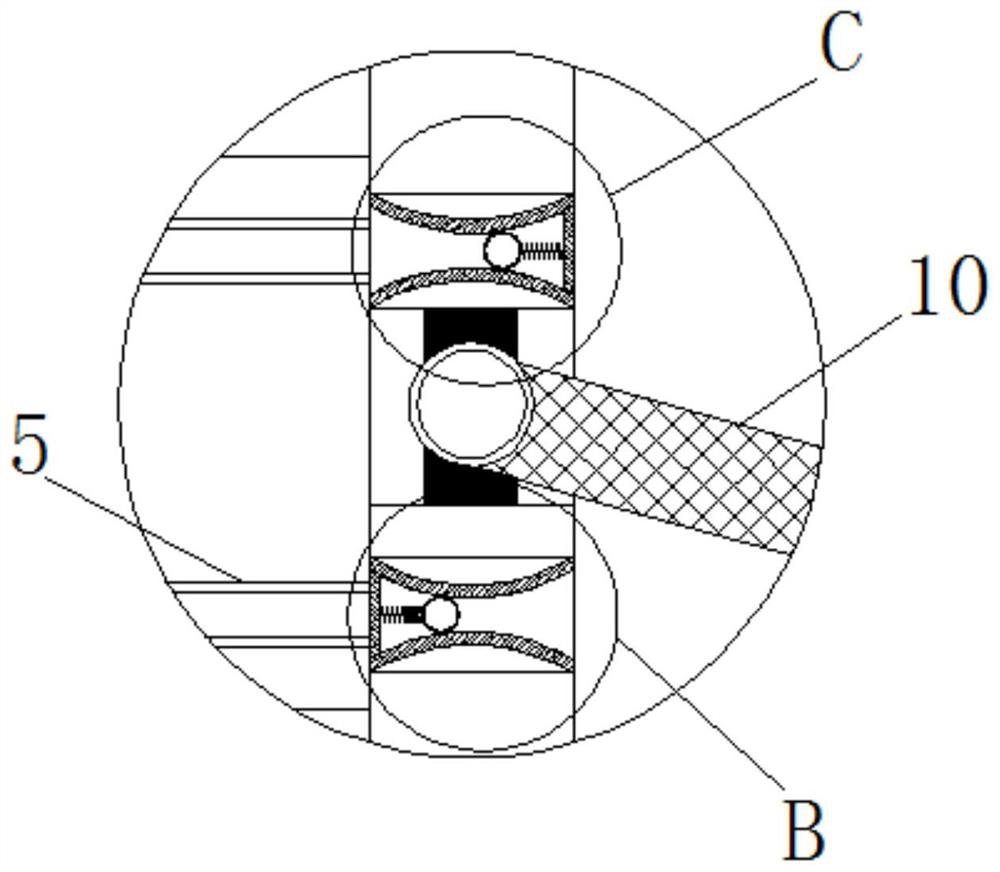 Lithium battery expansion explosion protection device based on electromagnetic induction principle