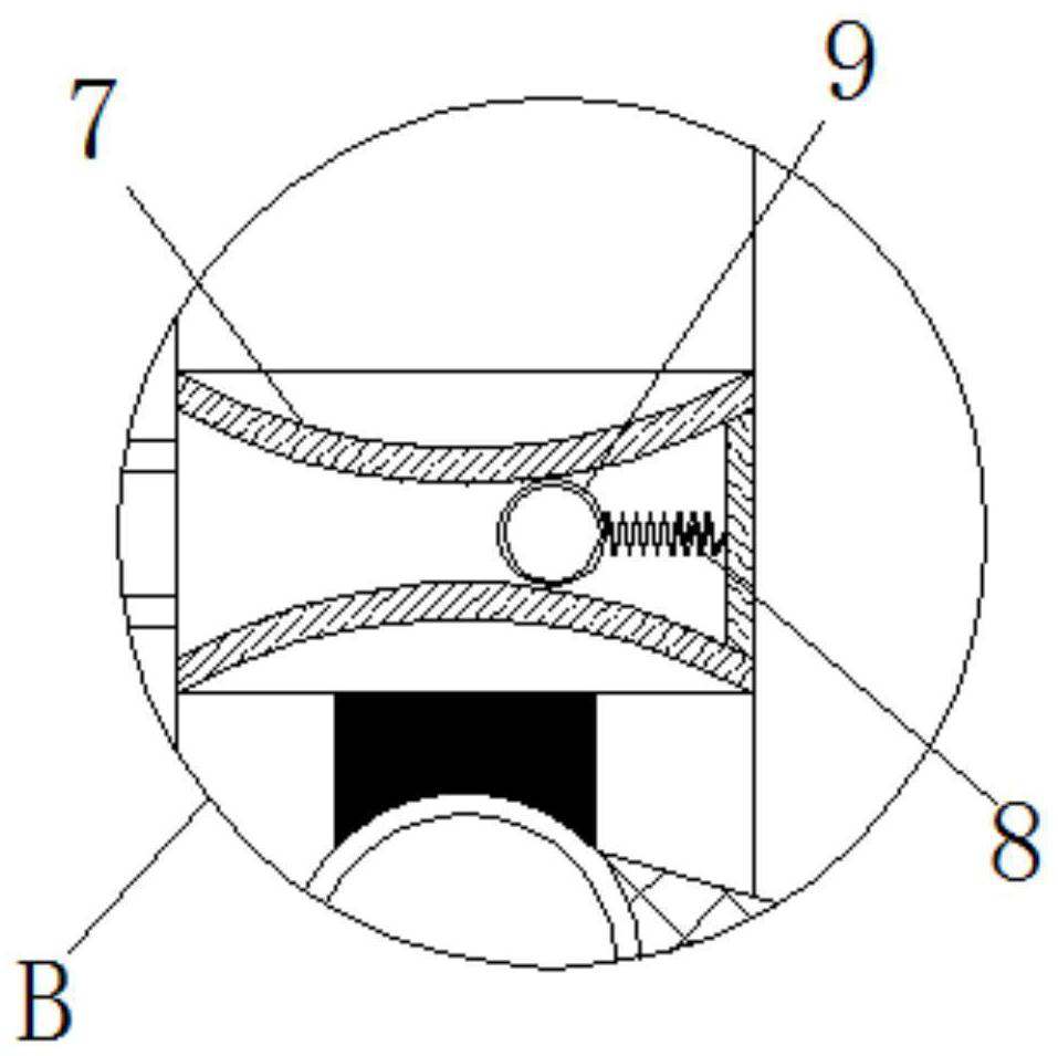 Lithium battery expansion explosion protection device based on electromagnetic induction principle