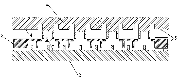 Integrated wide-narrow ridge waveguide and manufacturingprocess thereof