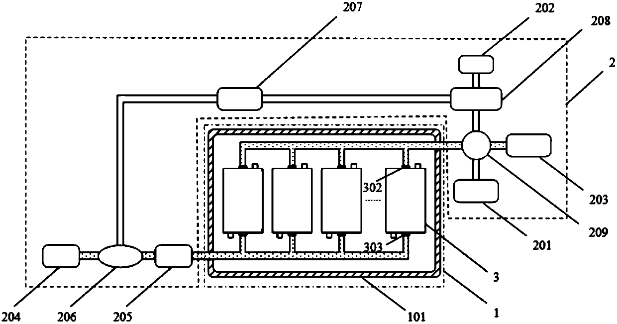 Cylindrical battery pack system and safe operation and recovery method thereof