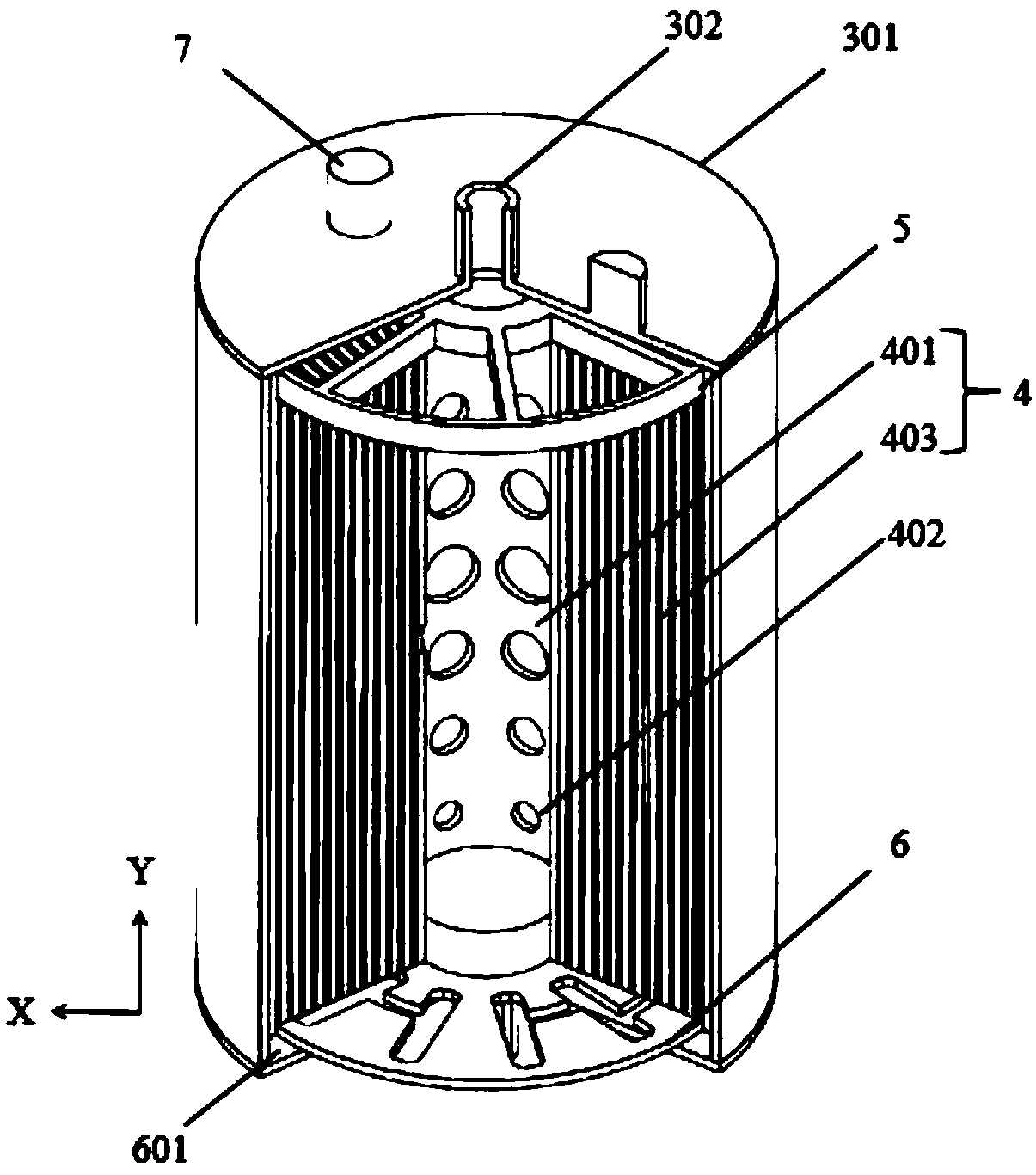 Cylindrical battery pack system and safe operation and recovery method thereof