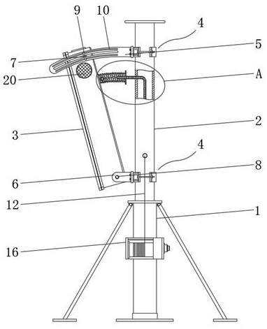 5G communication-used 5G base station convenient to adjust