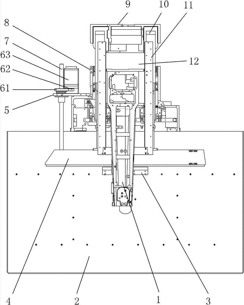 Electro-pattern sewing machine