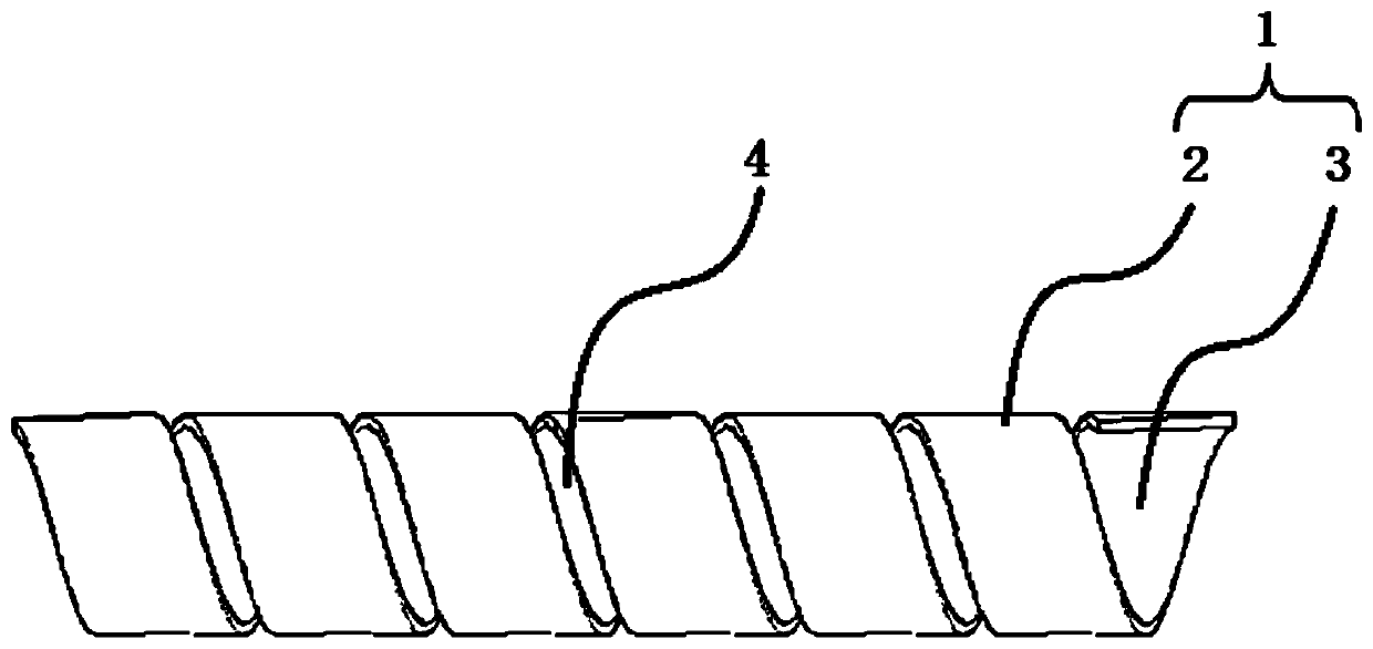 Bind pipe for municipal greening and manufacturing method thereof