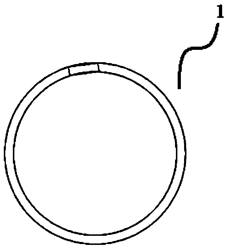 Bind pipe for municipal greening and manufacturing method thereof