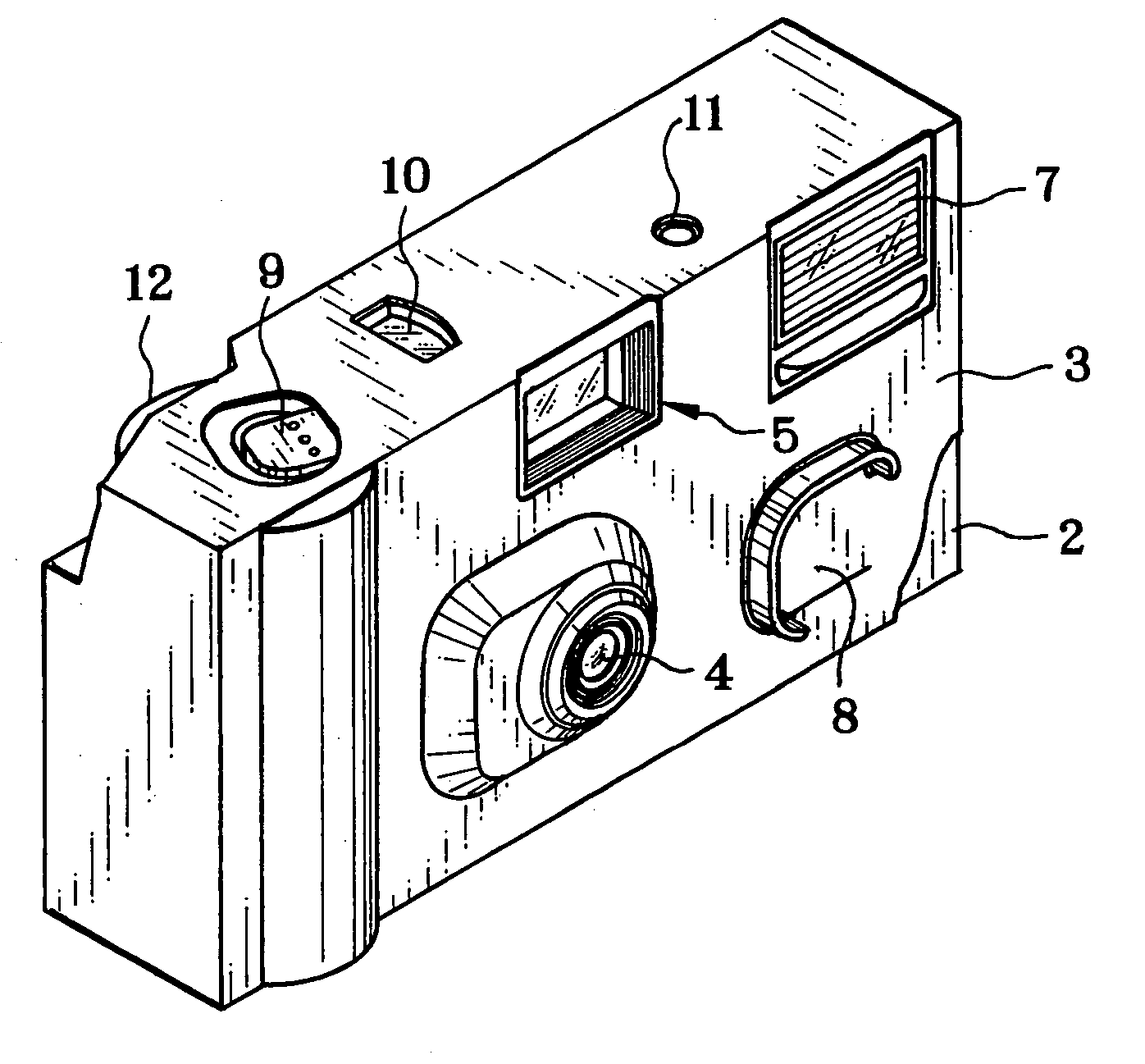 Lens-fitted photo film unit and cassette for photo film
