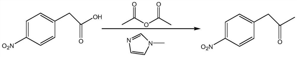 Preparation method of p-nitrophenylacetone