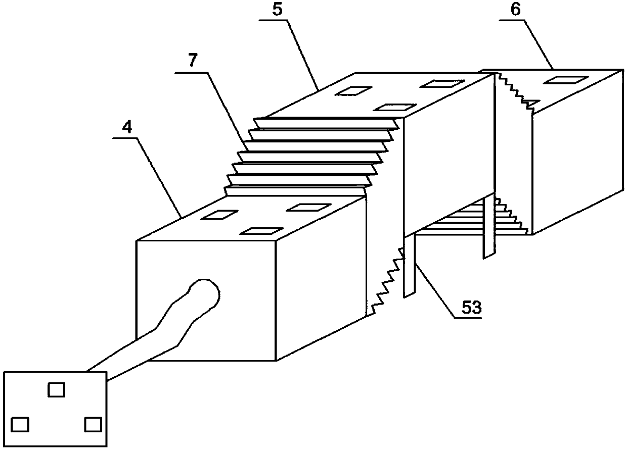 Power board adaptive to large-volume plug