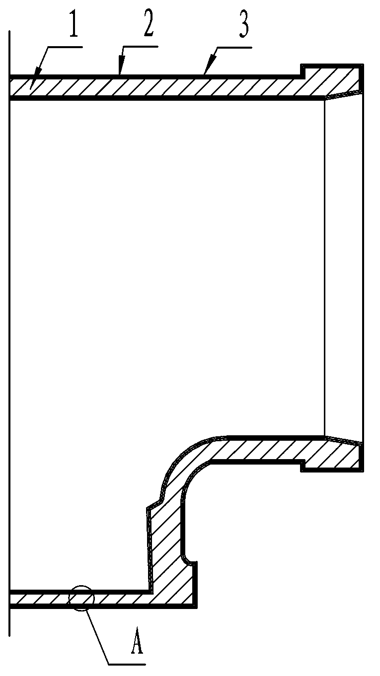 Pipe fitting with double galvanized layers and manufacturing method thereof