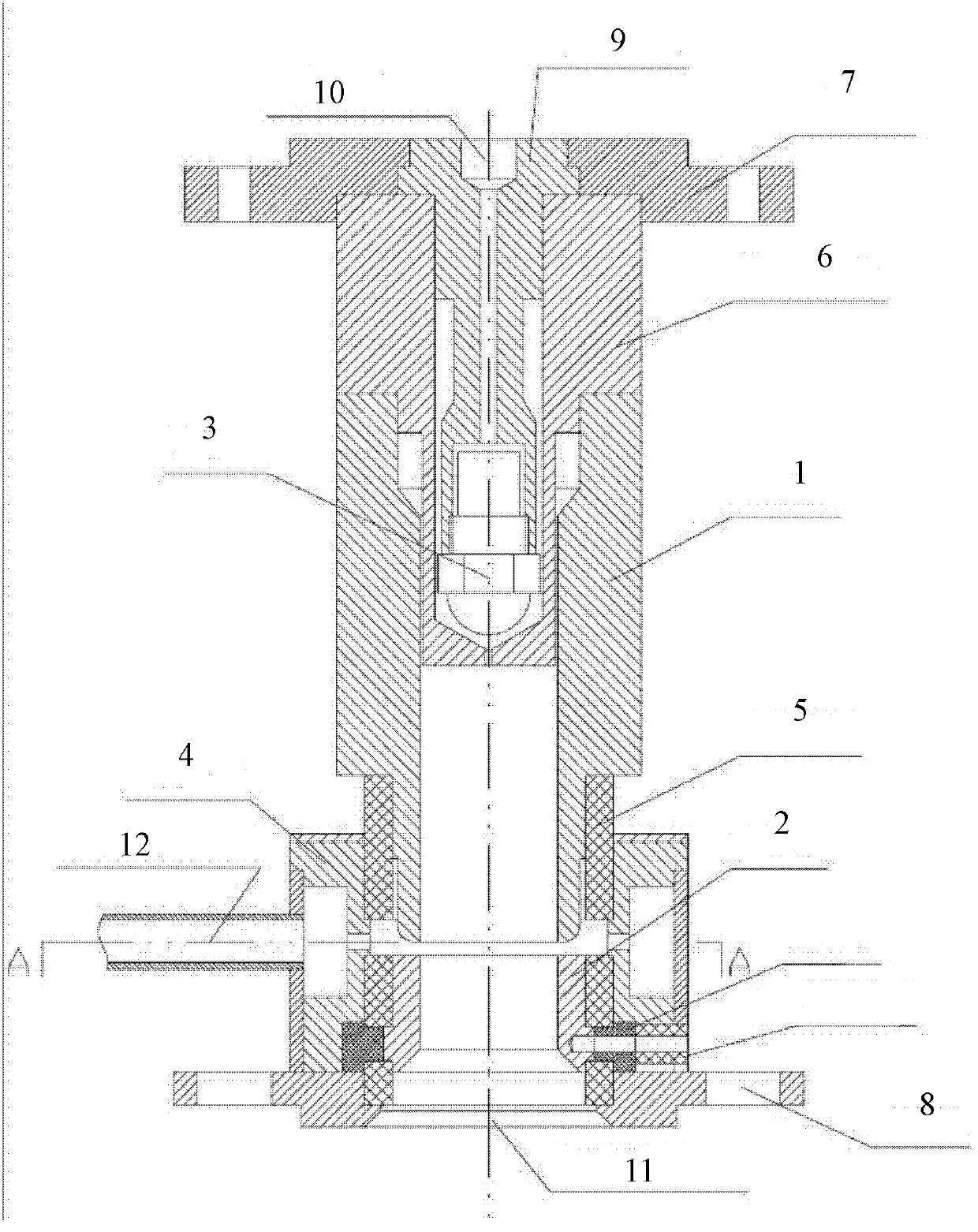 Plasma venting reforming gasoline hydrogen production device and system