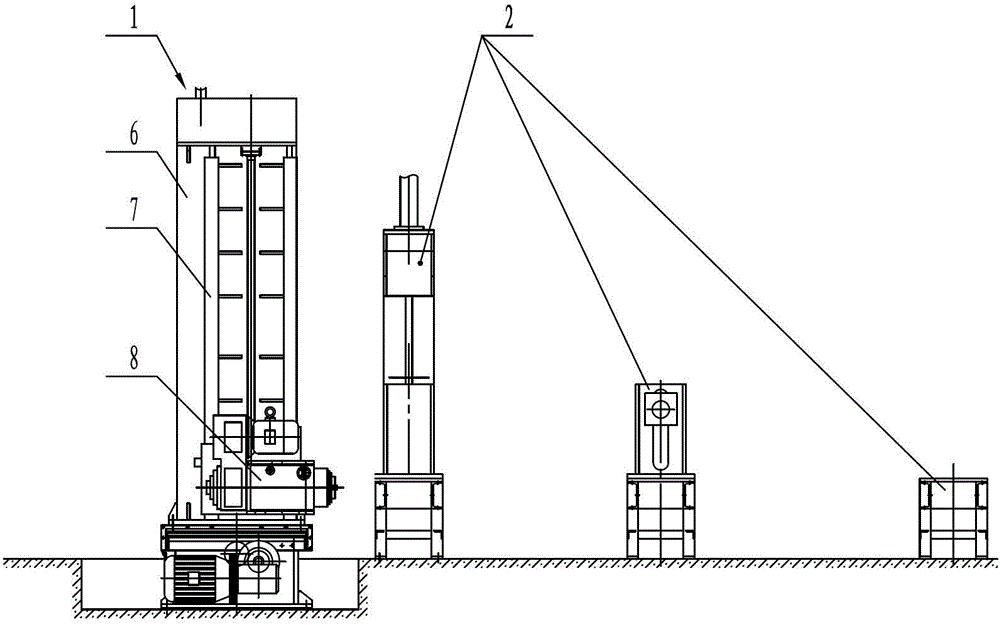 Face milling device