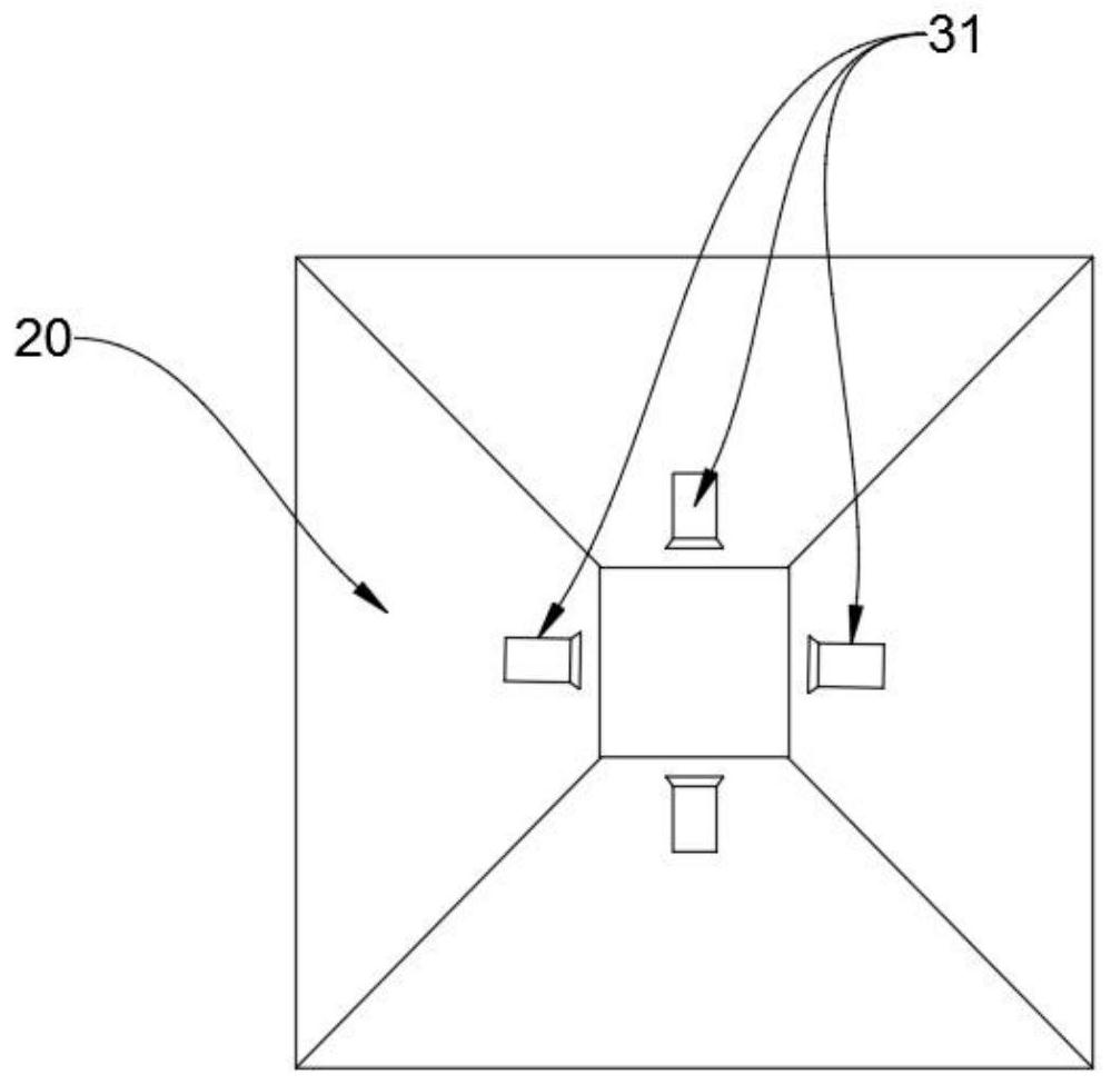 Anti-touch rice grain storage device