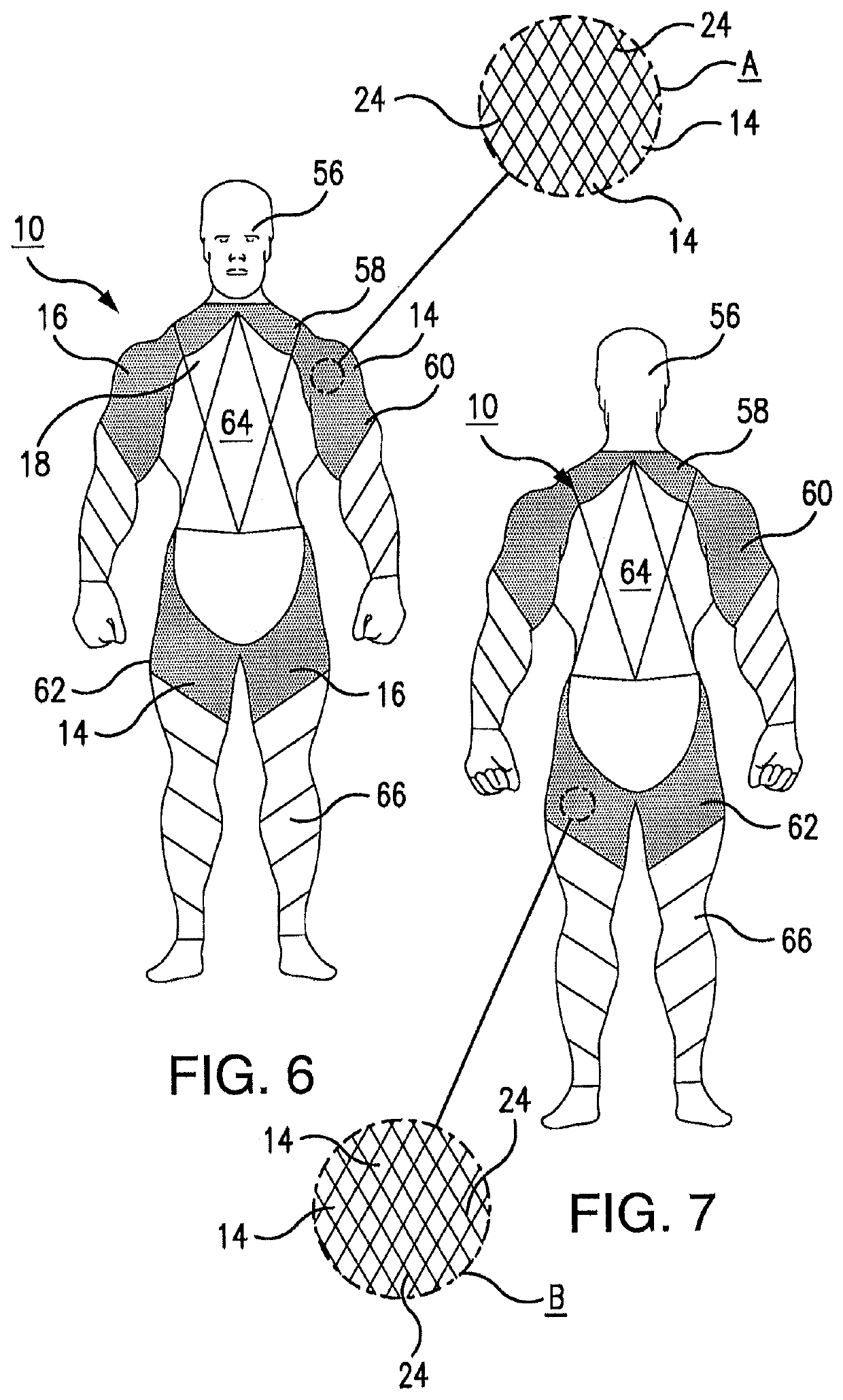 Integrated fabric system for apparel