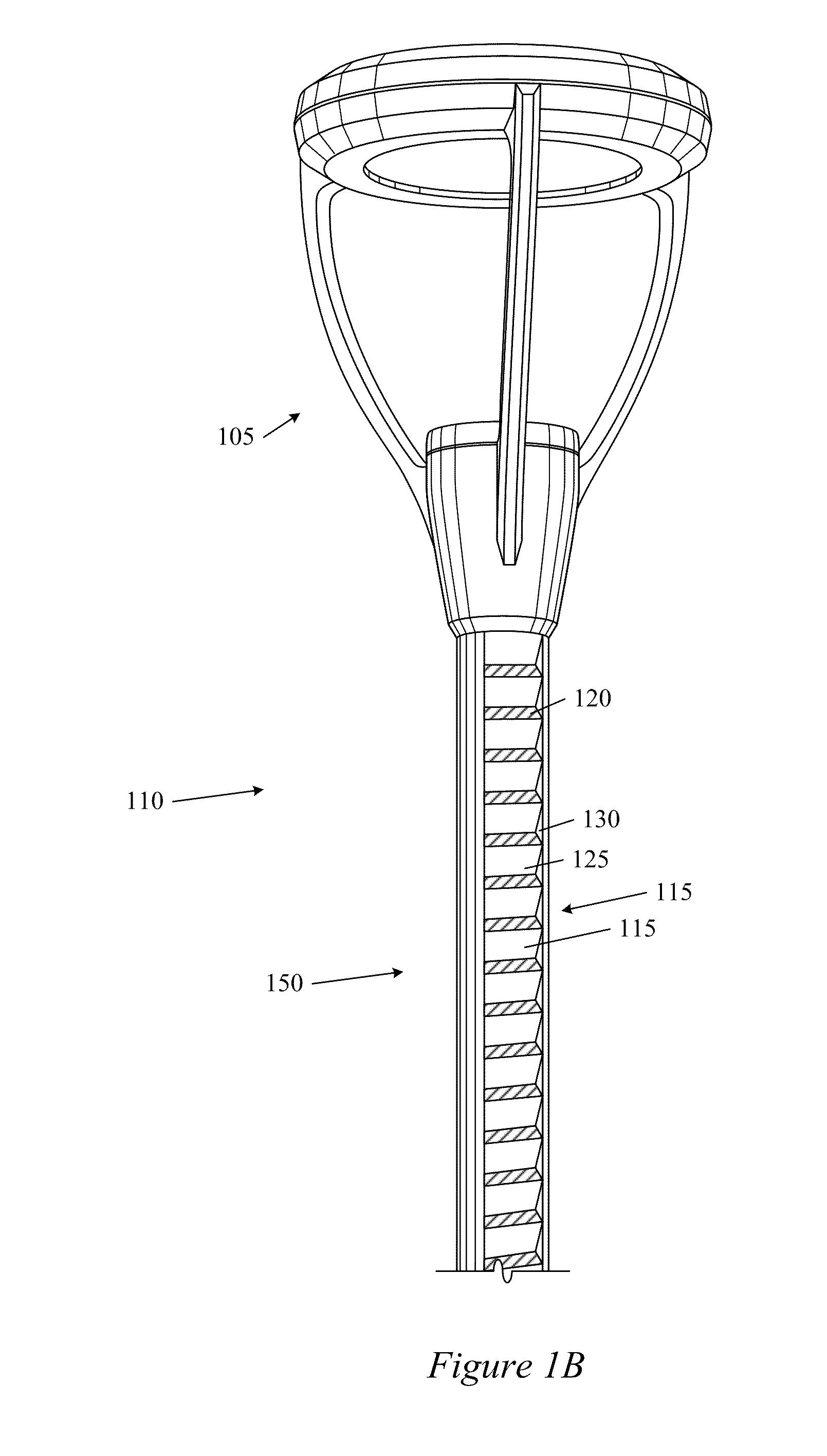 Pole with solar modules