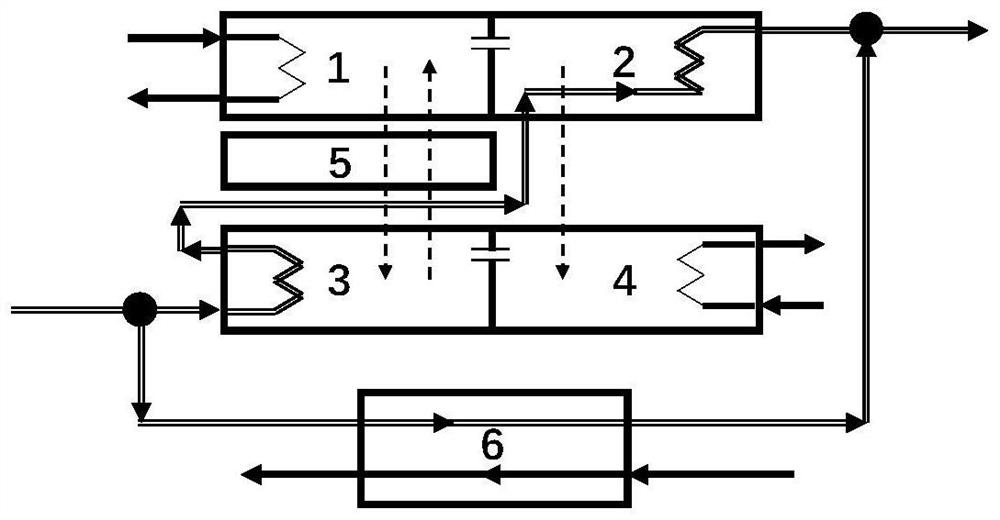 A building-type absorption heat exchange station that can realize district heating