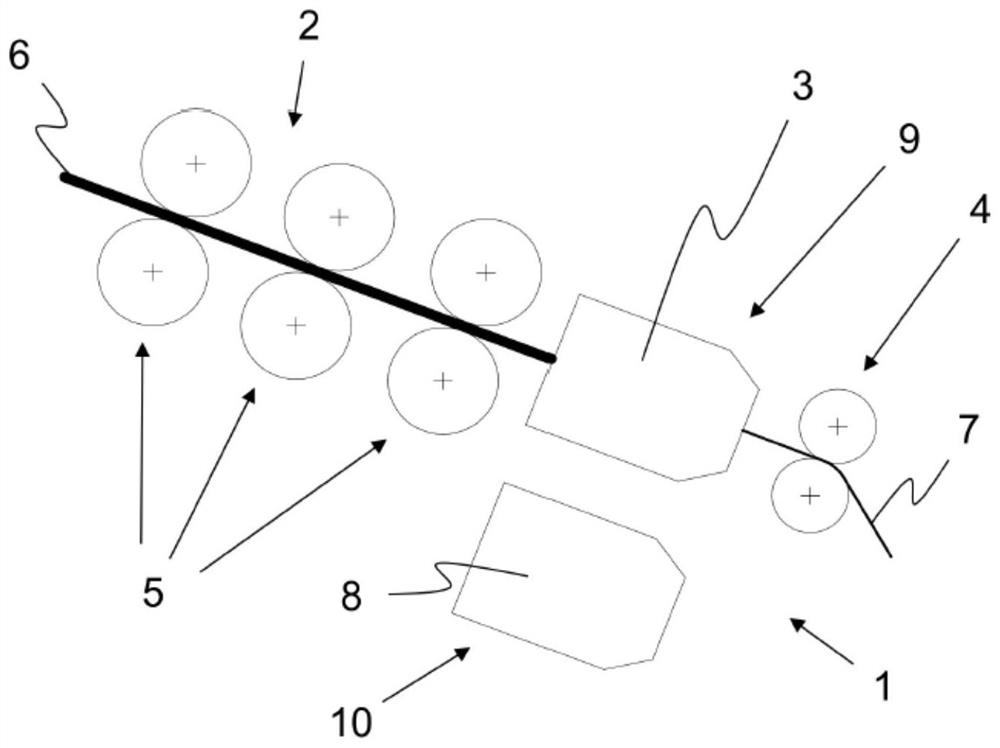 Spinning station for an air spinning machine, air spinning machine and method for operating air spinning machine