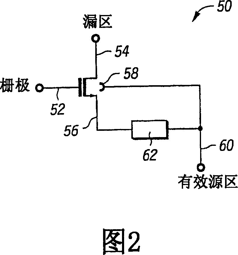 High current MOS device with avalanche protection and method of operation