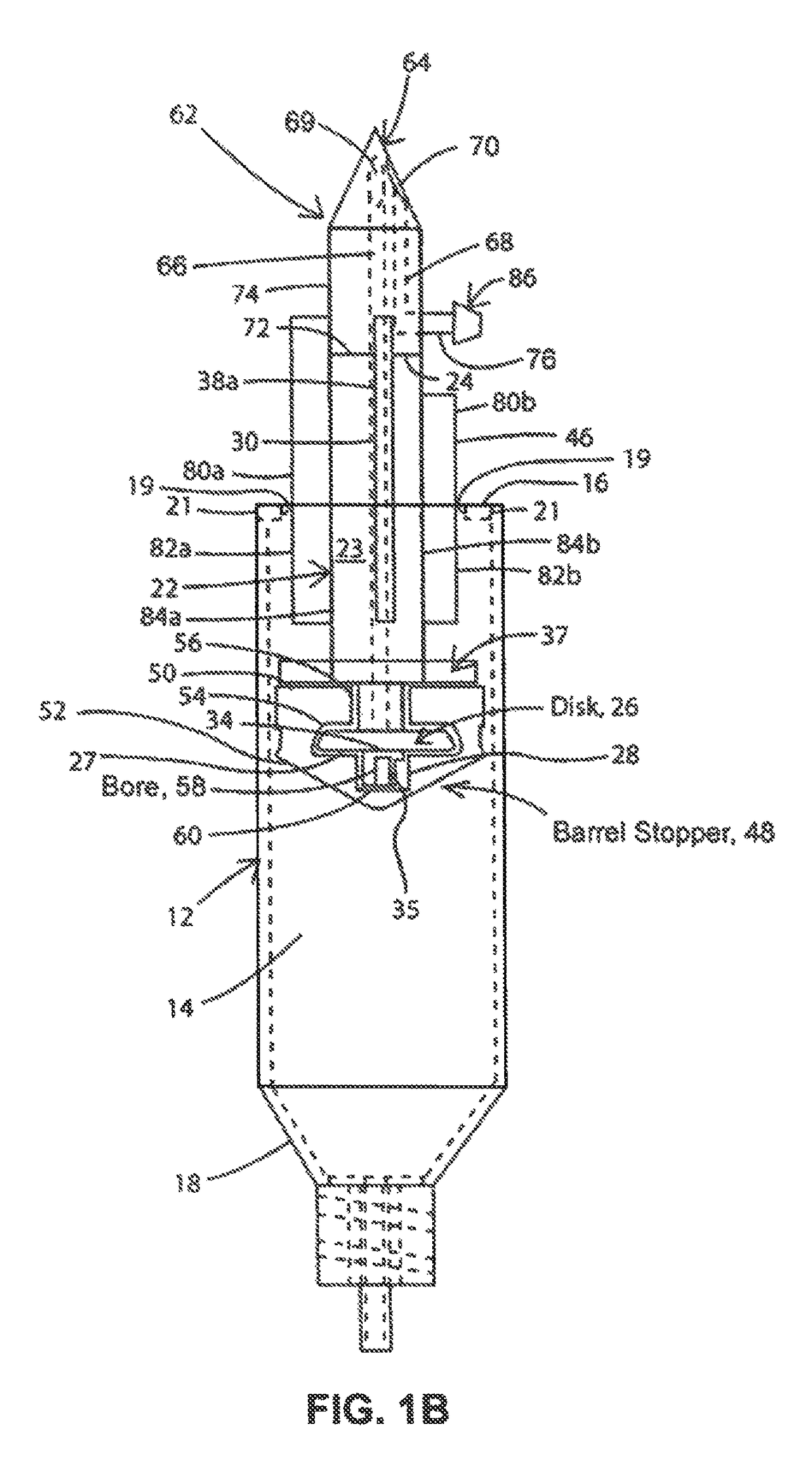 Syringe apparatus for transferring liquids into and out of a vial having a septum