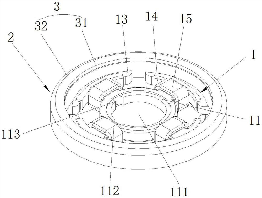 Novel stator tooth pole structure and novel fan motor comprising same