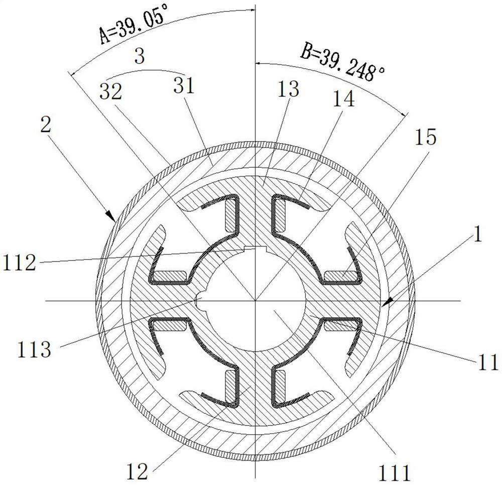 Novel stator tooth pole structure and novel fan motor comprising same