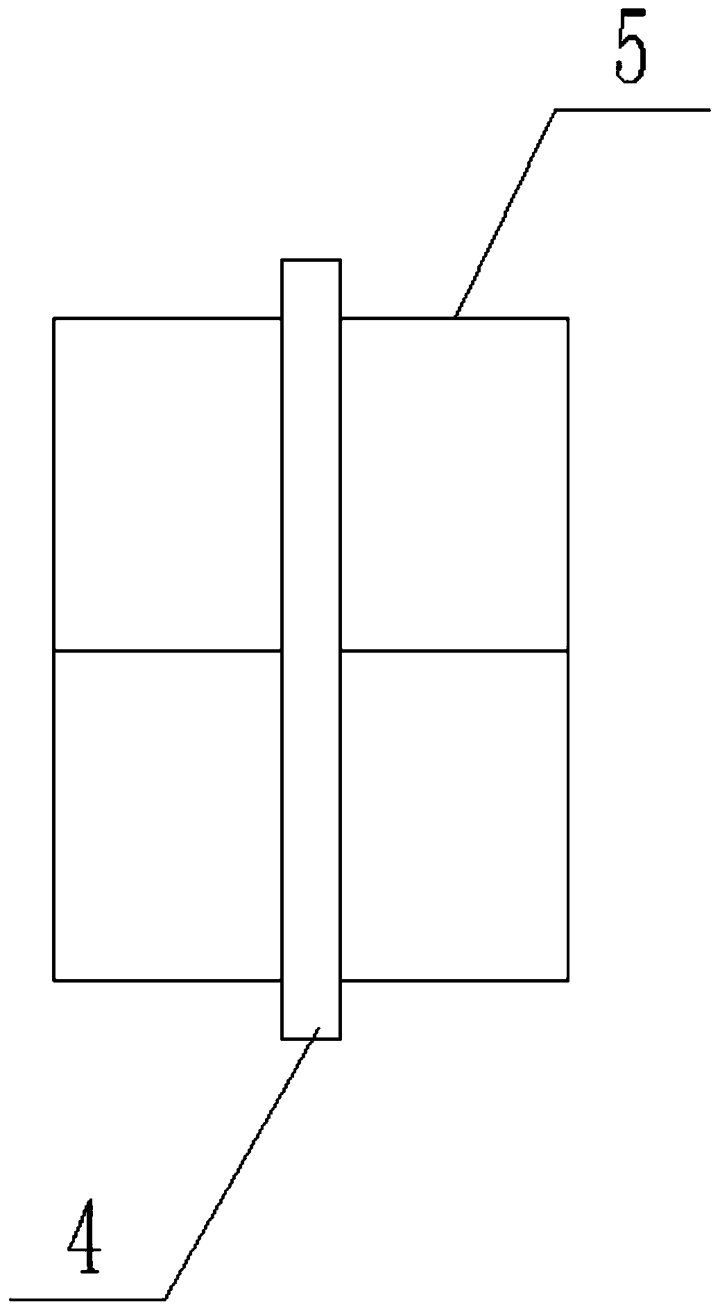 Broken shaft quick coupling for shield screw machine and method