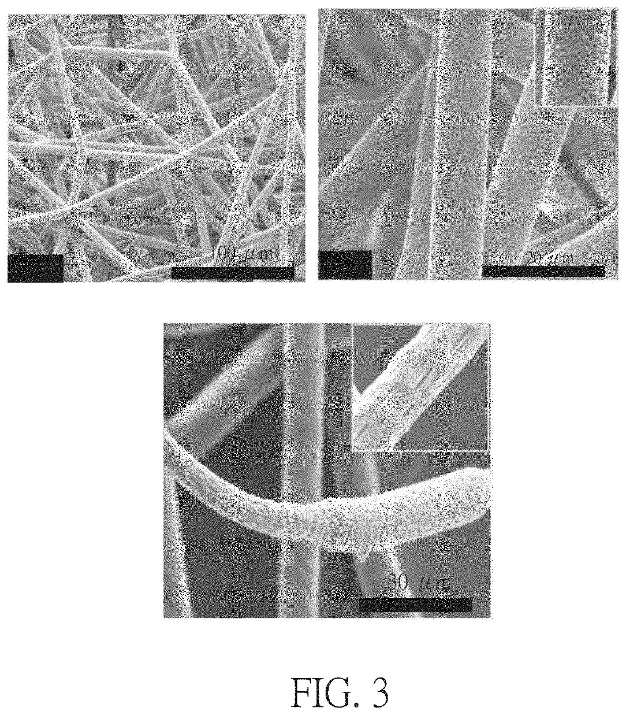 Method for manufacturing a polymer-based fibrous scaffold