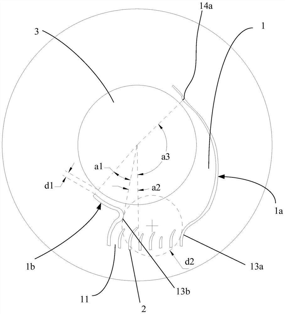 Air guide assembly and air supply device