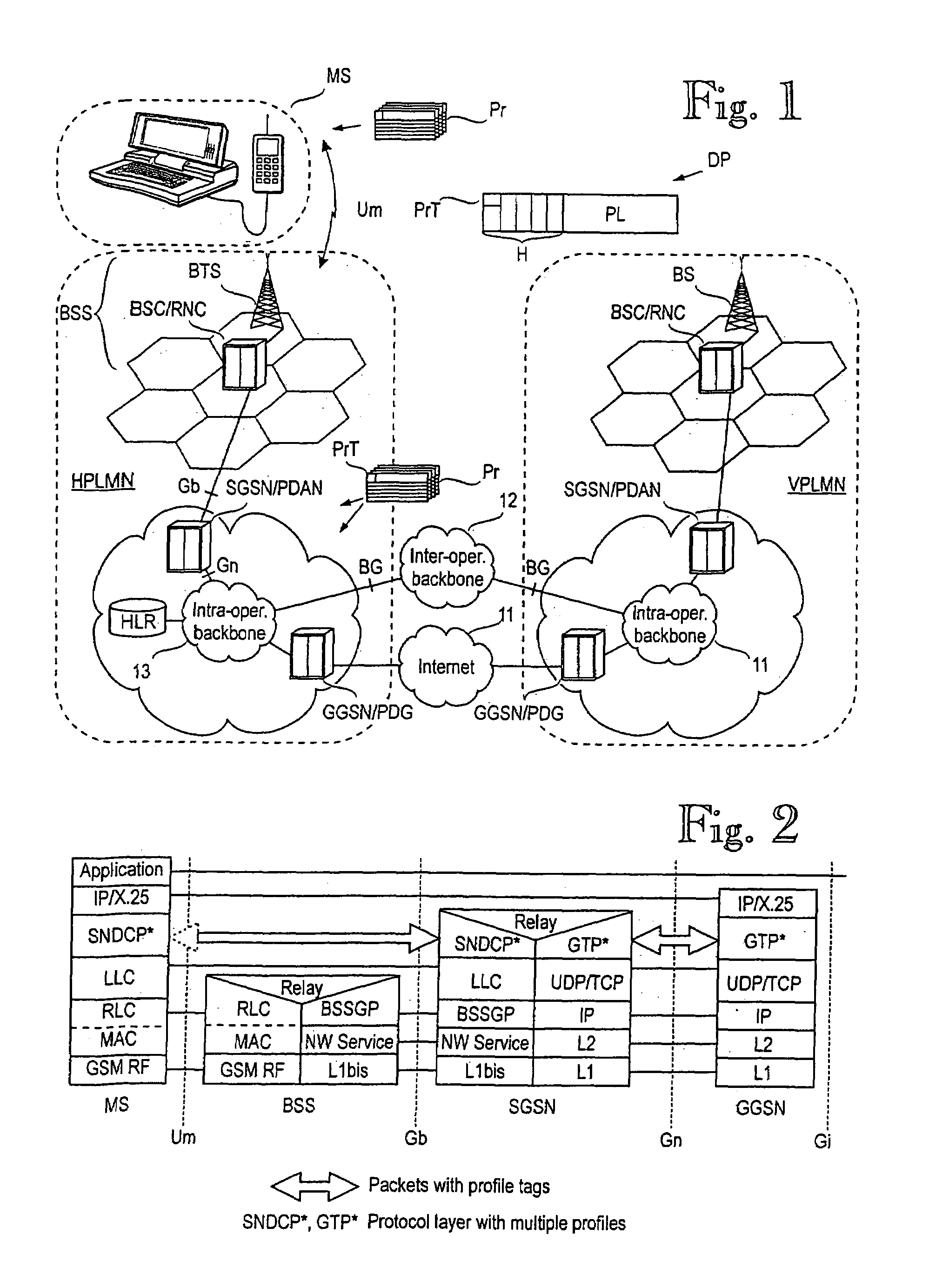 Controlling quality of service in a mobile communications system