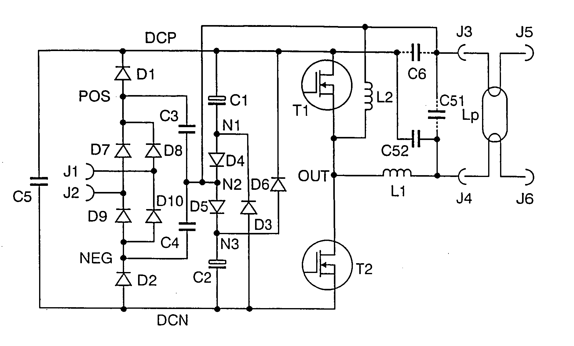 Circuit arrangement for operating at least one light source
