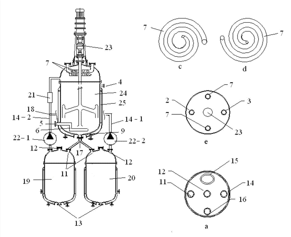 Method for producing adipic acid by utilizing air oxidation of cyclohexane based on gas-liquid-solid heterogeneous reaction separation synchronous reactor